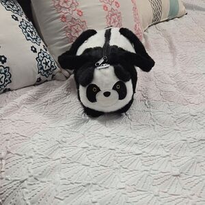 3/$10 Adorable Panda Plush Bag-NWOT